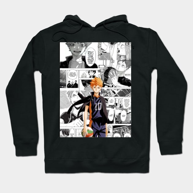 Hinata Shoyo Hoodie by Jinwoo